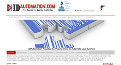 Desktop Screenshot of idautomation.com