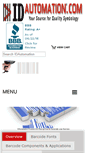 Mobile Screenshot of idautomation.com